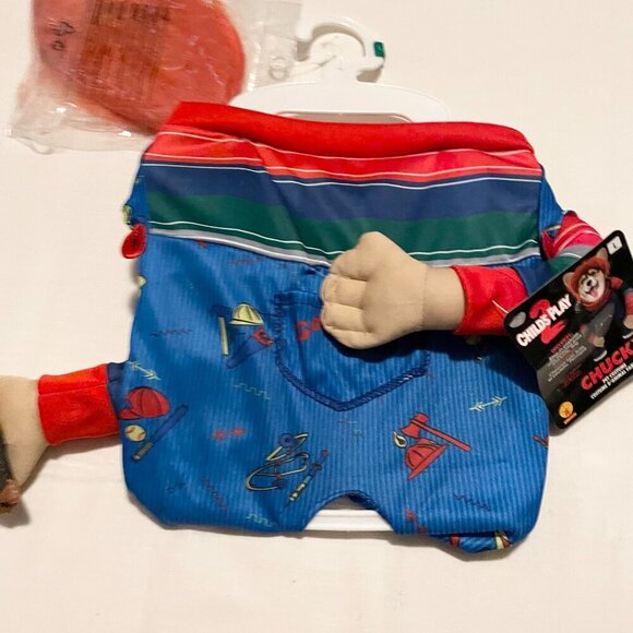 Childs Play 2 Chucky Pet Dog Halloween Costume Large - Picture 6 of 16